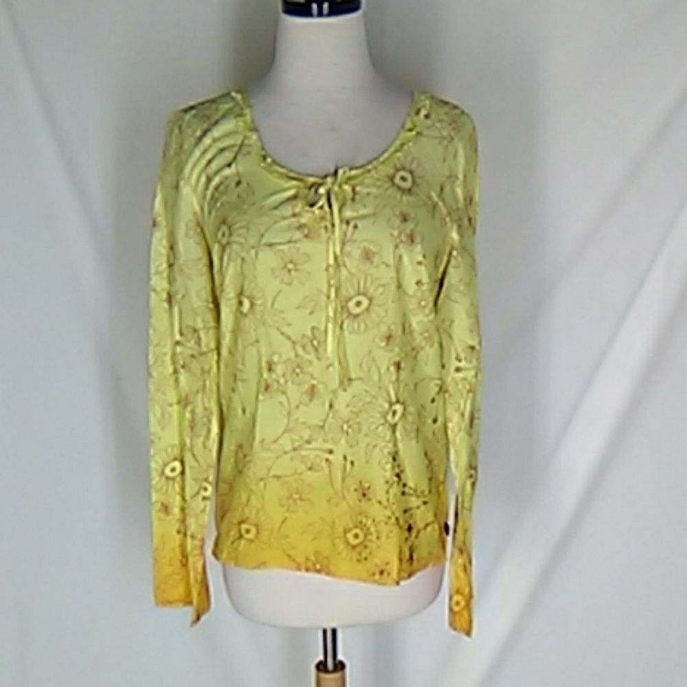 Cruel Girl Pullover Yellow Top Shirt S